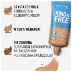 Веганская увлажняющая основа № 082 Золотая слоновая кость, 30 мл Rimmel, Kind & Free Skin Tint Moisturizing - фото 6