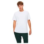 Футболка Selected Relax Colman 200 Short Sleeve O Neck S, белый - фото