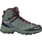 Женские туфли Alp Trainer 2 Mid GTX Salewa, зеленый - фото 2