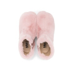 MM6 Maison Margiela Kids ботинки Tabi с искусственным мехом, розовый - фото 3