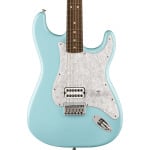 Электрогитара Fender Limited Edition Tom DeLonge Stratocaster Electric Guitar Rosewood Fingerboard, Daphne Blue - фото