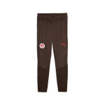 Спортивные брюки PUMA Slim fit Workout Pants FC St. Pauli, коричневый - фото