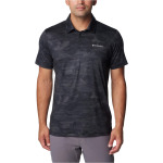 Поло Columbia Tech Trail Novelty Polo, цвет Black Beachwood - фото