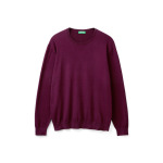 Джемпер CREW NECK IN LIGHTWEIGHT BLEND United Colors of Benetton, фиолетовый - фото 6