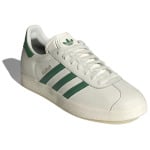 Adidas originals Gazelle Обувь для скейтбординга унисекс, White/Green - фото 3