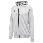 Толстовка Hummel Move Grid Cotton Full Zip, серый - фото 3