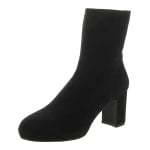 Женские замшевые удобные ботильоны Stuart Weitzman, цвет Black Suede - фото 3