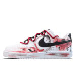 Кроссовки Nike Court Vision 1 Skateboarding Shoes Men Low-top Red, черный - фото