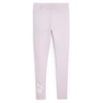 Тайтсы Puma ESS Logo Leggings (S), фиолетовый - фото 2