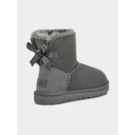 Сапоги Ugg Mini Bailey Bow II CLASSIC MINI BOOT, серый - фото 4