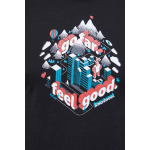 Спортивный лонгслив Denver Go Far Feel Good Graphic Smartwool, черный - фото 5