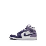 Кроссовки Air 1 Mid Blueberry Jordan, фиолетовый - фото