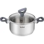 Набор кастрюль Tefal "Daily Cook" + Высота 30 см., цвет edelstahlfarben/schwarz - фото 2