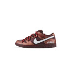 Кроссовки Nike SB Skateboarding Shoes Men Low-top Red/brown/white, белый - фото