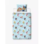 Комплект из пододеяльников и наволочки Paw Patrol Reversible Pure Pure Cotton, цвет blue/multi - фото