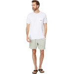 Футболка VISSLA Bird Brain Short Sleeve Tee, белый - фото 4