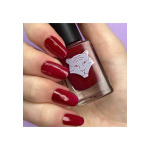 Базовое покрытие Natural & Vegan Nail Lacquer All Tigers, цвет burgundy red "play with fire" - фото 2