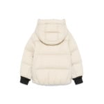 Moncler Enfant куртка с логотипом-нашивкой, нейтральный цвет - фото 2