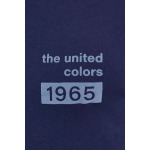 Хлопковая футболка United Colors of Benetton, темно-синий - фото 5