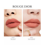 Губная помада Rouge Dior – бархатная, цвет 200 Nude Touch velvet - a warm nude - фото 8