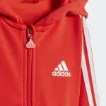 Спортивный костюм Adidas Sportswear "I 3S SHINY TS" (2 шт.), для малышей и малышей, белый - фото 5