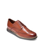 Оригинальные мужские оксфорды Grand Leather Wingtip Cole Haan - фото