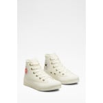 Белые детские винтажные кроссовки Converse с высоким берцем Eva Lift Converse, белый - фото