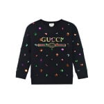 Толстовка детская Gucci, черный - фото