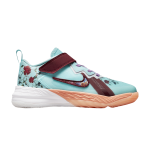 Кроссовки Nike Mimi Plange x LeBron 18 Low PS, синий - фото