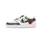 Кроссовки Nike Court Vision 1 Skateboarding Shoes Men Low-top Blue, Red, Yellow, цвет Dazzling graffiti - фото