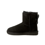 Кроссовки мини bailey bow ii классические на флисовой подкладке Ugg, черный - фото 2