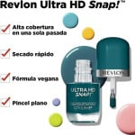 Лак для ногтей Ultra Hd Snap, быстросохнущий однослойный цвет с полным покрытием, 8 мл, Daredevil 023, Revlon - фото 3