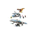 Lego Star Wars E-Wing Новой Республики против звездного истребителя Шин Хати - фото 4