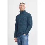 Свитер с высоким воротником из смесового материала "BLEND BHPullover", цвет Dress Blues - фото