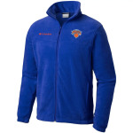 Мужская куртка Columbia Blue New York Knicks Steens Mountain 2.0 с молнией во всю длину - фото 2