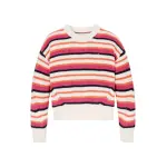 Вязаный свитер Tommy Hilfiger "ESSENTIAL STRIPE SWEATER", с яркими полосками, белый - фото 5