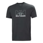 Футболка Helly Hansen Nord Graphic, черный - фото