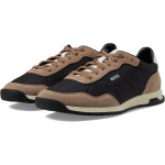 Кроссовки BOSS Zayn Low Profile Sneaker, цвет Tan/Black Coal - фото