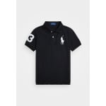 Поло BIG PONY COTTON MESH POLO SHIRT Ralph Lauren, черный - фото 2