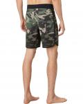 Шорты для плавания Quiksilver Highlite Scallop 19" Boardshorts, цвет Tarmac 1 - фото