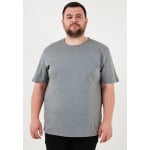 Базовая футболка PLUS SIZE Buratti, светло-серый - фото 5