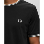 Футболка Fred Perry Twin Tipped T-Shirt, черный - фото 3