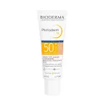 Тонированный солнцезащитный крем, уменьшающий пятна SPF 50 Photoderm Aquafluide Bioderma, цвет claro - фото