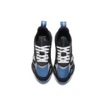 Кроссовки EMPORIO ARMANI Lifestyle Shoes Unisex Low-top Blue With Black Lettering, синий - фото 4