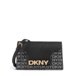 Сумка через плечо avril из искусственной кожи Dkny, черный - фото