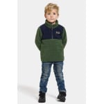 Детская флисовая толстовка Didriksons GOSIG KIDS HALFZIP, зеленый - фото 6