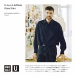 Футболка Uniqlo Supima из хлопка, кремовый - фото 6