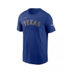 Мужская футболка Josh Jung Royal Texas Rangers 2024 Gold Collection с именем и номером Nike, синий - фото 2