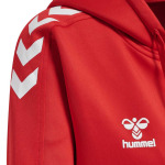 Толстовка Hummel Core XK Poly Full Zip, красный - фото 4