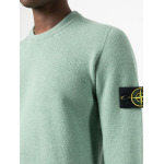 Stone Island свитер с круглым вырезом и нашивкой-логотипом, зеленый - фото 5